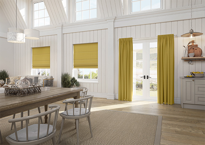 Lyra, Mustard - Made to Measure Curtains - Image 8